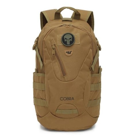 NC3905 Plecak taktyczny COBRA 25L - Lekki, personalizowany, brązowy NC3905 Plecak taktyczny COBRA 25L - Lekki, personalizowany, brązowy