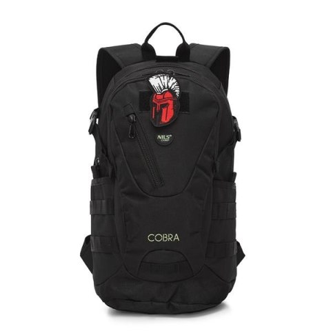 NC3905 Plecak taktyczny COBRA 25L NILS CAMP czarny EDC lekki NC3905 Plecak taktyczny COBRA 25L NILS CAMP czarny EDC lekki
