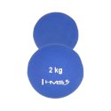 17025 CIĘŻAREK ŻELIWNY POKRYTY NEOPRENEM 2.0 KG HMS