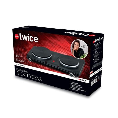 Kuchenka Eldom PG20N ~Dwupłytowa~ 2250 W ~ Kuchenka Eldom PG20N ~Dwupłytowa~ 2250 W ~