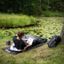 NC1705 Śpiwór Ultra Light 215×75 cm NILS CAMP czarno-miętowy 0–5 °C
