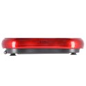 SVP02 Platforma wibracyjna HMS 66×35×14 cm 10 programów czerwono-czarna