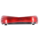 SVP02 Platforma wibracyjna HMS 66×35×14 cm 10 programów czerwono-czarna