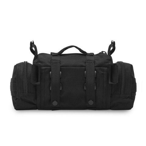 NC3907 TORBA BIODROWA CZARNA XL NILS CAMP