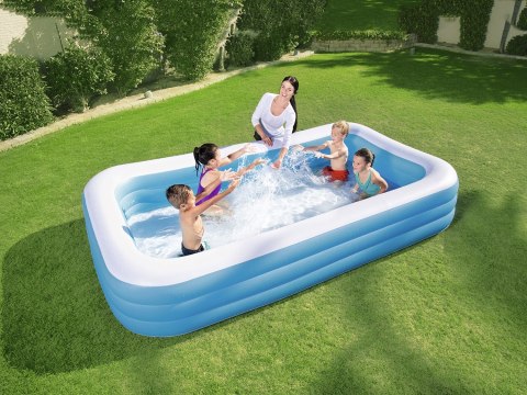 Basen dmuchany rodzinny 305 x 183 x 56 cm 2w1 Bestway 54009 Basen dmuchany rodzinny 305 x 183 x 56 cm 2w1 Bestway 54009