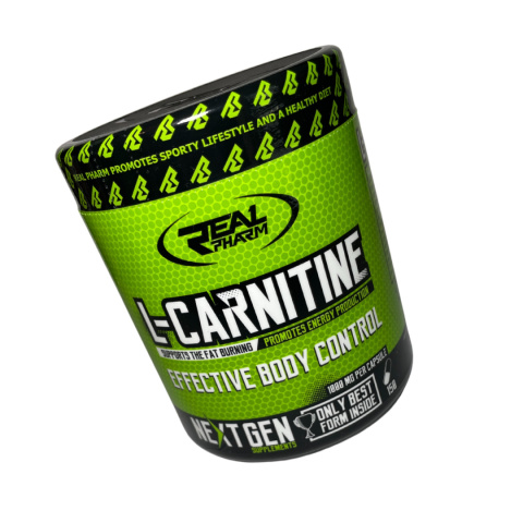Real Pharm L-Carnitine 1000mg – 150 kapsułek Redukcja tłuszczu Real Pharm L-Carnitine 1000mg – 150 kapsułek Redukcja tłuszczu