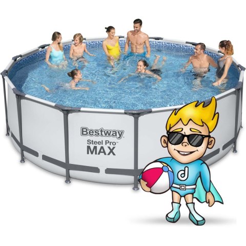 Basen ogrodowy stelażowy 427 x 122 cm 19w1 Bestway 5612X Basen ogrodowy stelażowy 427 x 122 cm 19w1 Bestway 5612X