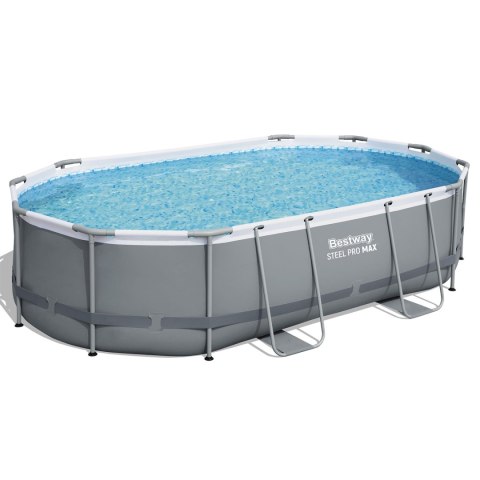 Basen ogrodowy stelażowy 488 x 305 x 107 cm 12w1 Bestway 56448 Basen ogrodowy stelażowy 488 x 305 x 107 cm 12w1 Bestway 56448