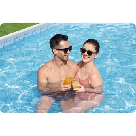 Basen ogrodowy stelażowy 488 x 305 x 107 cm 12w1 Bestway 56448 Basen ogrodowy stelażowy 488 x 305 x 107 cm 12w1 Bestway 56448