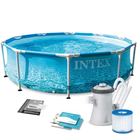 Basen stelażowy 305 x 76 cm 10w1 INTEX 28208 Basen stelażowy 305 x 76 cm 10w1 INTEX 28208