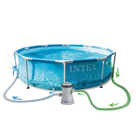 Basen stelażowy 305 x 76 cm 10w1 INTEX 28208 Basen stelażowy 305 x 76 cm 10w1 INTEX 28208