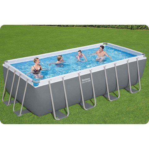 Basen ogrodowy stelażowy 488x244x122 cm 18w1 Bestway 56671N Basen ogrodowy stelażowy 488x244x122 cm 18w1 Bestway 56671N