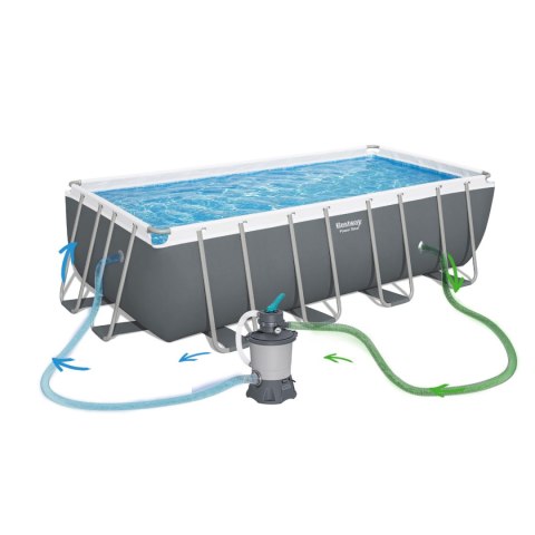 Basen stelażowy ogrodowy 488 x 244 x 122 cm 11w1 Bestway 56671N Basen stelażowy ogrodowy 488 x 244 x 122 cm 11w1 Bestway 56671N