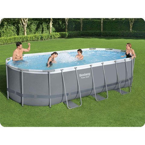 Basen ogrodowy stelażowy 549 x 274 x 122 cm 17w1 Bestway 56710 Basen ogrodowy stelażowy 549 x 274 x 122 cm 17w1 Bestway 56710
