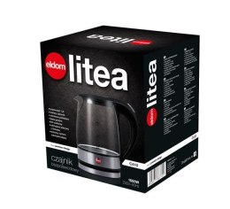 Czajnik szklany ELDOM C410 litea 1500W poj. 1,2 litra