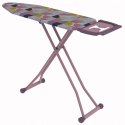 DESKA DO PRASOWANIA 112x36cm PROMIS PERFECT PLUS Metalowy Blat RÓŻOWA PINK
