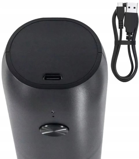Elektryczny młynek do pieprzu soli przypraw Promis MP35 akumulatorowy ładowanie USB Elektryczny młynek do pieprzu soli przypraw Promis MP35 akumulatorowy ładowanie USB