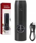 Elektryczny młynek do pieprzu soli przypraw Promis MP35 akumulatorowy ładowanie USB