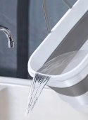 MOP z WYCISKACZEM z WIADREM SKŁADANYM ULTRAMOP Promis 4 w 1 PŁASKI OBROTOWY MS104
