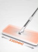 Mop Płaski Obrotowy z Wyciskaczem i Wiadrem Dwukomorowym Ultramop Promis MS106N