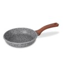 Patelnia granitowa PROMIS GRANITE 20 cm brązowa rączka