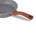 Patelnia granitowa PROMIS GRANITE 26 cm brązowa rączka
