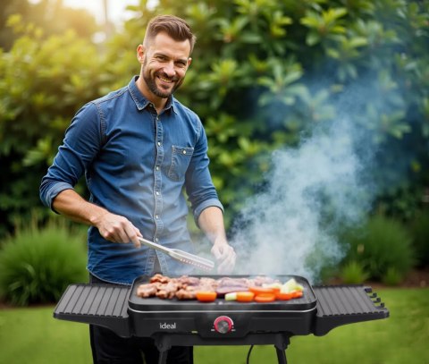 Grill Elektryczny Ideal 5w1 Bezdymny, Składany, Stojący + Poradnik PDF Grill Elektryczny Ideal 5w1 Bezdymny, Składany, Stojący + Poradnik PDF