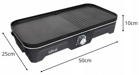 Grill Elektryczny Ideal 5w1 Bezdymny, Składany, Stojący + Poradnik PDF Grill Elektryczny Ideal 5w1 Bezdymny, Składany, Stojący + Poradnik PDF