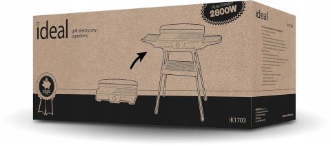 Grill Elektryczny Ideal 5w1 Bezdymny, Składany, Stojący + Poradnik PDF Grill Elektryczny Ideal 5w1 Bezdymny, Składany, Stojący + Poradnik PDF