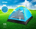 NAMIOT TURYSTYCZNY 2osobowy ALPENAIR Kempingowy IGLO WODOODPORNY MOSKITIERA