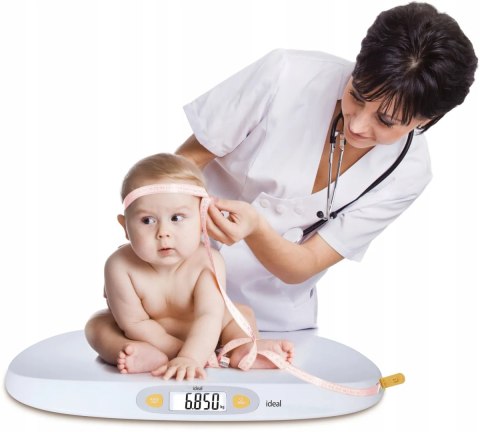 WAGA ELEKTRONICZNA DLA NIEMOWLĄT DZIECI DOKŁADNA APLIKACJA MIARA DO 25 KG WAGA ELEKTRONICZNA DLA NIEMOWLĄT DZIECI DOKŁADNA APLIKACJA MIARA DO 25 KG