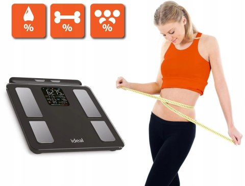 WAGA ŁAZIENKOWA BLUETOOTH ANALITYCZNA INTELIGENTNA Apple Health Google Fit WAGA ŁAZIENKOWA BLUETOOTH ANALITYCZNA INTELIGENTNA Apple Health Google Fit