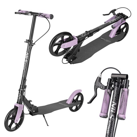 Hulajnoga miejska HM183 NILS EXTREME różowa – mobilność w miejskim stylu! Hulajnoga miejska HM183 NILS EXTREME różowa – mobilność w miejskim stylu!