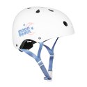 Zestaw LED rolki + ochraniacze NA0189 MOONBEAM Białe M (35–38)