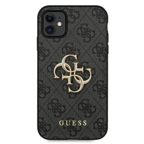 Guess 4G Big Metal Logo - Etui iPhone 11 (szary) Guess 4G Big Metal Logo - Etui iPhone 11 (szary)