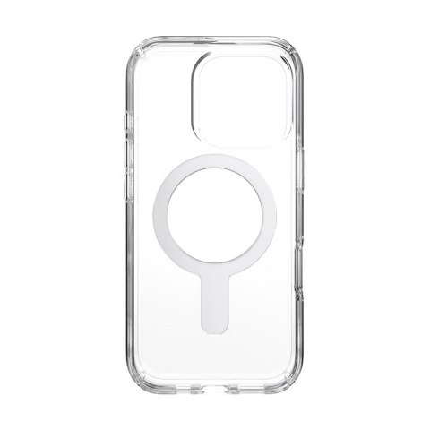 Speck Presidio Perfect-Clear ClickLock & MagSafe - Etui iPhone 16 Pro (Clear / Chrome Finish / Serene Silver) Speck Presidio Perfect-Clear ClickLock & MagSafe - Etui iPhone 16 Pro (Clear / Chrome Finish / Serene Silver)