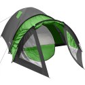 NAMIOT 4 OSOBOWY COOL CZARNO-ZIELONY ENERO CAMP