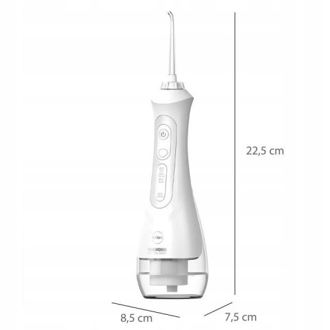 ELDOM RY100B IRYGATOR DO ZĘBÓW BEZPRZEWODOWY DENTYSTYCZNY BIAŁY ELDOM RY100B IRYGATOR DO ZĘBÓW BEZPRZEWODOWY DENTYSTYCZNY BIAŁY