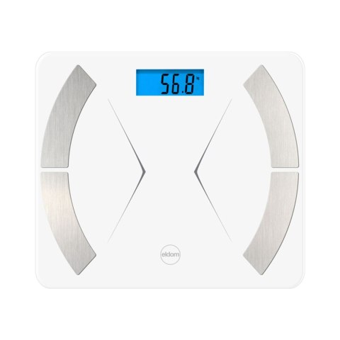 ELDOM TWO500 INTELIGENTNA WAGA ŁAZIENKOWA BLUETOOTH BIAŁA ELDOM TWO500 INTELIGENTNA WAGA ŁAZIENKOWA BLUETOOTH BIAŁA