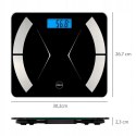 ELDOM TWO500 INTELIGENTNA WAGA ŁAZIENKOWA BLUETOOTH CZARNA
