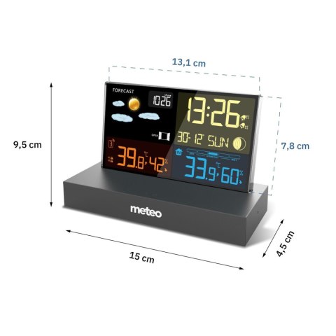Stacja pogodowa METEO SP110 z DCF czarna Stacja pogodowa METEO SP110 z DCF czarna