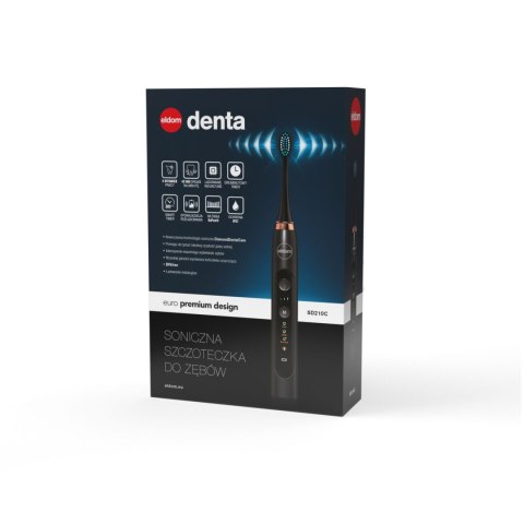 Szczoteczka soniczna do mycia zębów Eldom SD210 czarna Szczoteczka soniczna do mycia zębów Eldom SD210 czarna