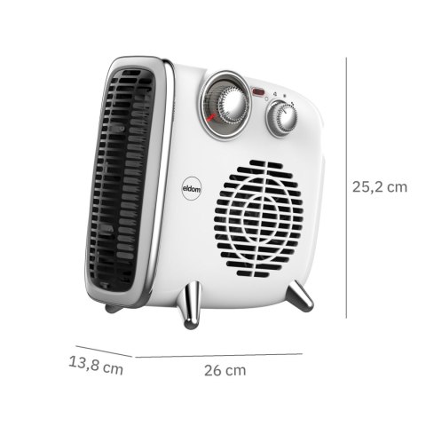 Termowentylator Eldom HL12 1800 W Biały Termowentylator Eldom HL12 1800 W Biały