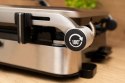 GRILL ELEKTRYCZNY ROZKŁADANY MOCNY GOFRY PANINI BBQ OPIEKACZ 2w1 PANEL LED