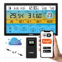MULTI STACJA POGODOWA METEO SP500 WIFI POMIAR JAKOŚCI POWIETRZA