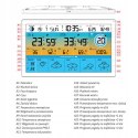 MULTI STACJA POGODOWA METEO SP500 WIFI POMIAR JAKOŚCI POWIETRZA