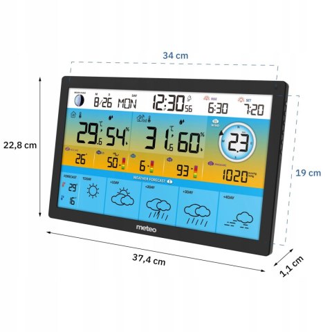 MULTI STACJA POGODOWA METEO SP500 WIFI POMIAR JAKOŚCI POWIETRZA MULTI STACJA POGODOWA METEO SP500 WIFI POMIAR JAKOŚCI POWIETRZA