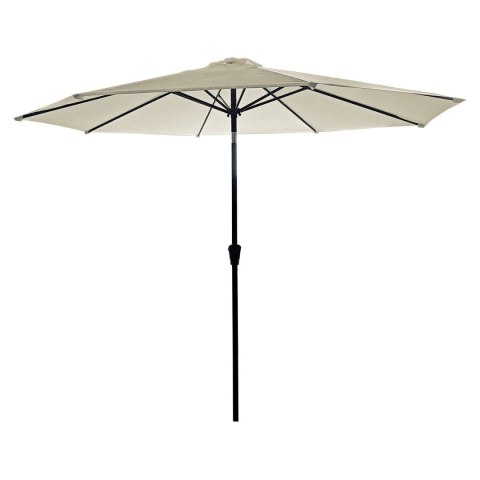PARASOL OGRODOWY DUŻY SOLIDNY SKŁADANY 3 M Z KORBKĄ REGULACJA XL ECRU PARASOL OGRODOWY DUŻY SOLIDNY SKŁADANY 3 M Z KORBKĄ REGULACJA XL ECRU