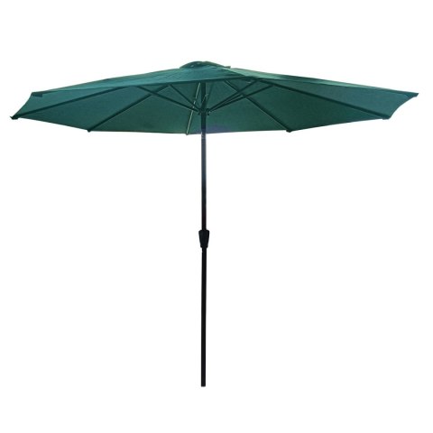PARASOL OGRODOWY DUŻY SOLIDNY SKŁADANY 3 M Z KORBKĄ REGULACJA XL ZIELONY PARASOL OGRODOWY DUŻY SOLIDNY SKŁADANY 3 M Z KORBKĄ REGULACJA XL ZIELONY