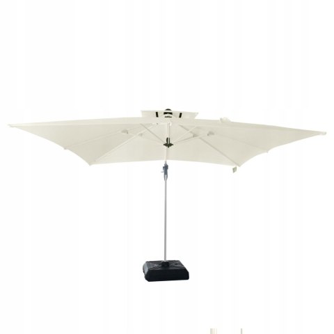 PARASOL OGRODOWY DUŻY SOLIDNY SKŁADANY 3 M Z WYSIĘGNIKIEM REGULACJA XXXL- VADA ECRU PARASOL OGRODOWY DUŻY SOLIDNY SKŁADANY 3 M Z WYSIĘGNIKIEM REGULACJA XXXL- VADA ECRU